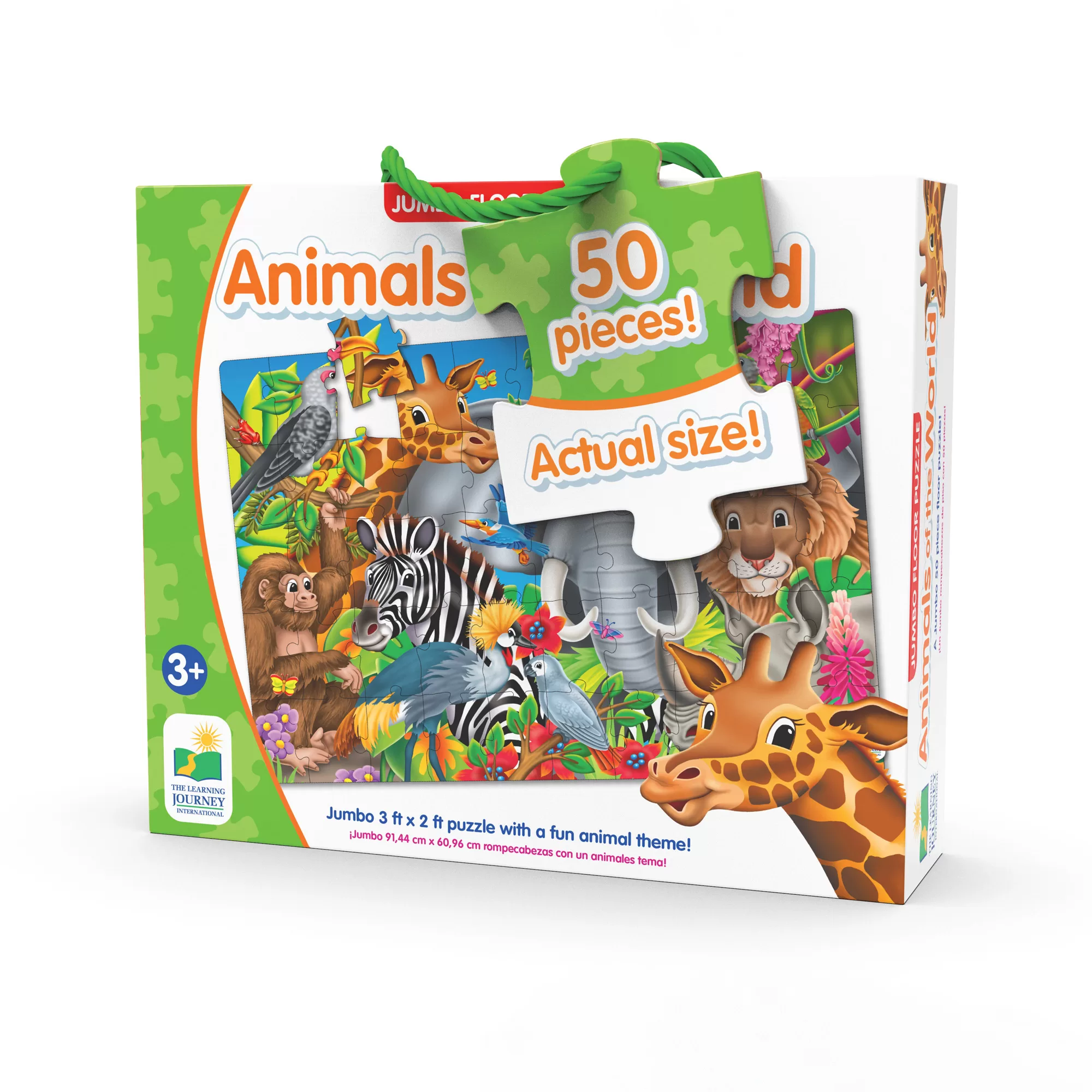 Puzzle Mare De Podea - Animalele Lumii - imagine 1