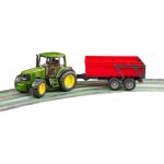 Bruder - Tractor John Deere 6920 Cu Remorca Basculabila - imagine 6