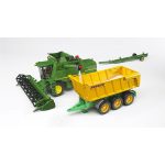 Bruder - Combina Agricola John Deere T670I - imagine 14