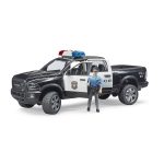 Bruder - Camion De Politie Ram 2500 Cu Politist Si Accesorii - imagine 3
