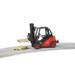 Bruder - Stivuitor Linde H30D Cu 2 Paleti - imagine 2