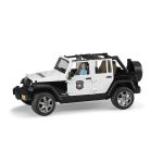 Bruder - Jeep Wrangler Unlimited Rubicon De Politie Cu Sirena Si Figurina - imagine 5