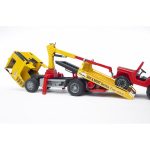 Bruder - Camion De Tractare Man Tga Si Vehicul De Teren - imagine 5
