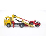 Bruder - Camion De Tractare Man Tga Si Vehicul De Teren - imagine 4