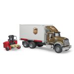 Bruder - Camion Ups Mack Granite Cu Stivuitor - imagine 5