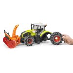 Bruder - Tractor Claas Axion 950 Cu Lanturi Si Freza De Zapada - imagine 3