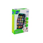 Jucarii Bebe - Primul Meu Telefon Smart Verde Cu Muzica Si Lumini