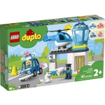 LEGO - Lego Duplo Sectie De Politie Si Elicopter 10959