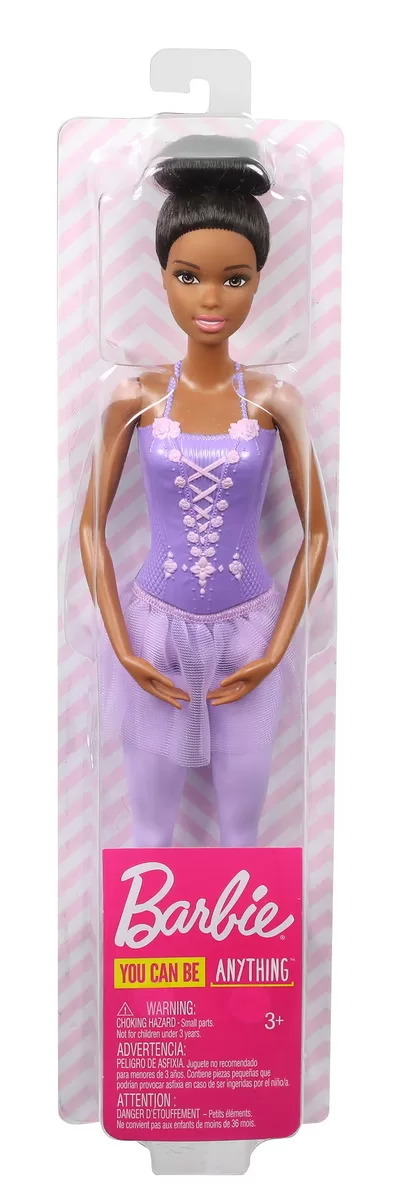 1.jpeg Mattel - Papusa Barbie Balerina Creola Cu Costum Lila - imagine 1
