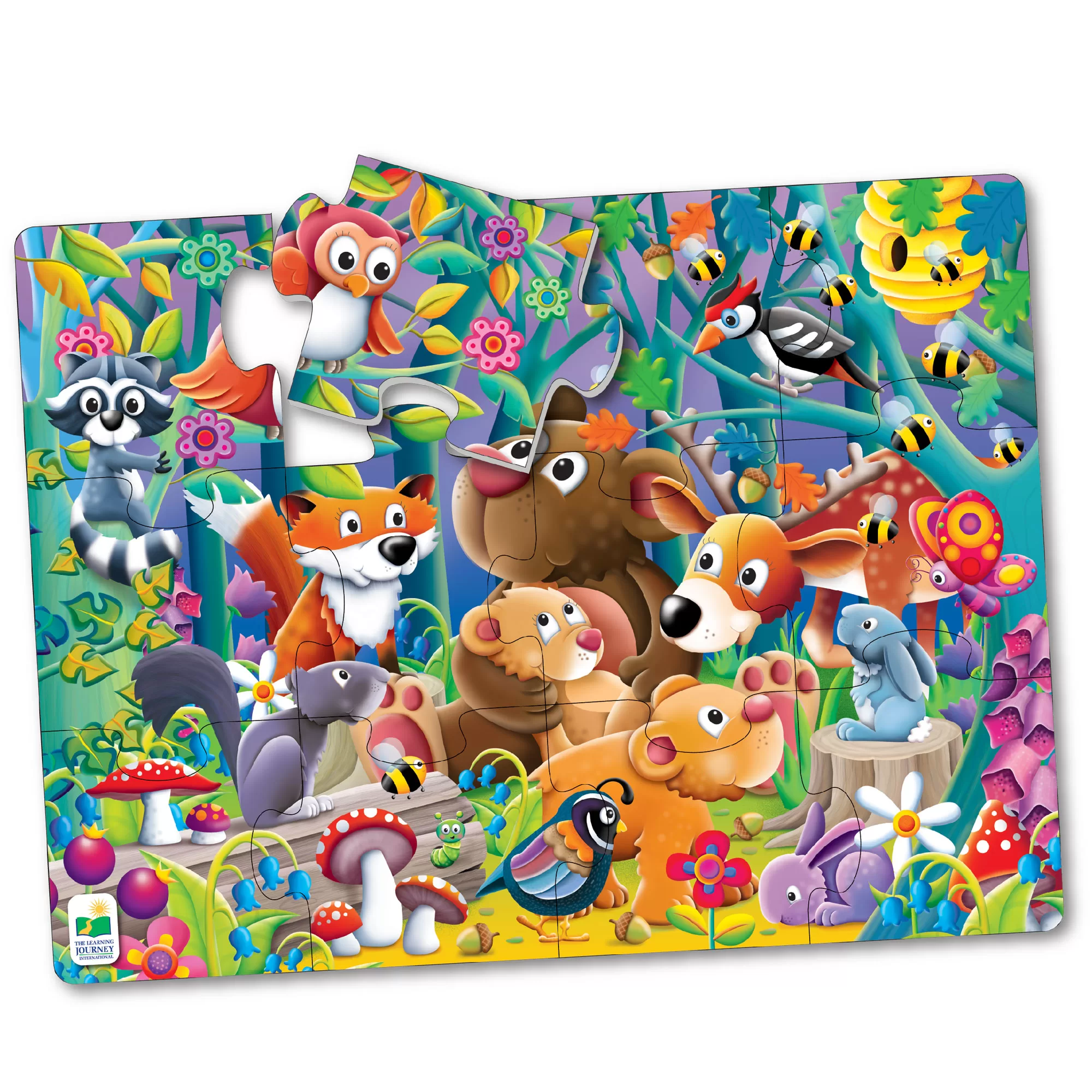 Primul Meu Puzzle De Podea - Prietenii Padurii - imagine 3