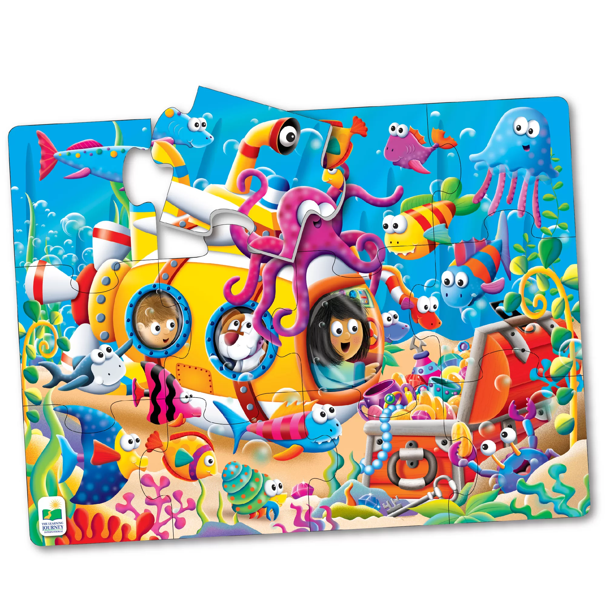 Primul Meu Puzzle De Podea - Prietenii Oceanului - imagine 2