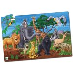 Puzzle Straluceste In Intuneric - Animale Salbatice - imagine 6