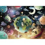 Puzzle Planete Si Animalute, 100 Piese - imagine 2