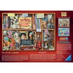 Puzzle Cabinetul Artistului, 1000 Piese - imagine 2