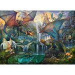 Puzzle Dragoni La Lupta, 9000 Piese - imagine 2