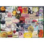 Puzzle Colectia Etichete De Vin, 1000 Piese - imagine 2