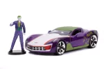 Simba - Masinute Metalica Chevy Corvette Stingray 2009 Si Figurina Joker Scara 1:24 - imagine 2