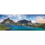 Trefl - Puzzle Trefl Panorama 500 Arhipelagul Norvegian Lofoten - imagine 2