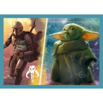 Trefl - Puzzle 4In1 Mandalorian Si Lumea Lui - imagine 2