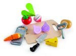 Hape - Hape Set Pentru Curatat Si Taiat Legume - imagine 2