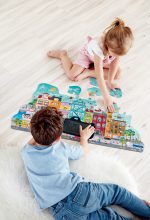 Hape - Hape Puzzle Orasul Animat - imagine 3