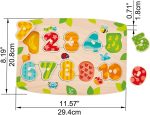 Hape - Hape Puzzle Numere - imagine 3