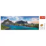 Trefl - Puzzle Trefl Panorama 500 Arhipelagul Norvegian Lofoten - imagine 3