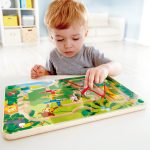 Hape - Hape Labirint Magnetic Jungla - imagine 3