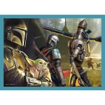Trefl - Puzzle 4In1 Mandalorian Si Lumea Lui - imagine 4