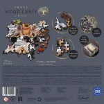 Trefl - Puzzle Trefl Din Lemn 1000 Piese Echipa De Catei - imagine 4