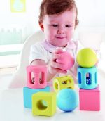 Hape - Hape Set 3 Zornaitoare Forme Geometrice - imagine 4
