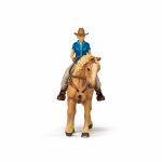 Papo - Papo Figurina Set Cowgirl (Vacarita) Pe Cal Usa - imagine 4