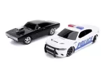 Simba - Set Masinute Fast And Furious Rc Toyota Supra&Dodge Charger Srt Scara 1:16 - imagine 4
