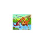 Puzzle Dinozauri La Rau, 2X24 Piese - imagine 2