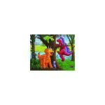 Puzzle Dinozauri La Rau, 2X24 Piese - imagine 3