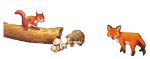 Puzzle Puiuti De Animale In Padure, 15 Piese - imagine 2