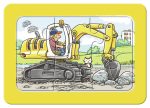 Puzzle Excavator, Tractor Si Basculanta, 3X6 Piese - imagine 3