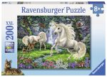 Puzzle Unicornii Mistici, 200 Piese - imagine 2
