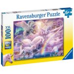 Puzzle Unicorni, 100 Piese - imagine 3