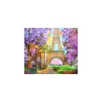 Puzzle Alee Romantic Paris, 1500 Piese - imagine 2