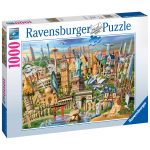 Puzzle Obiective Turistice, 1000 Piese - imagine 3