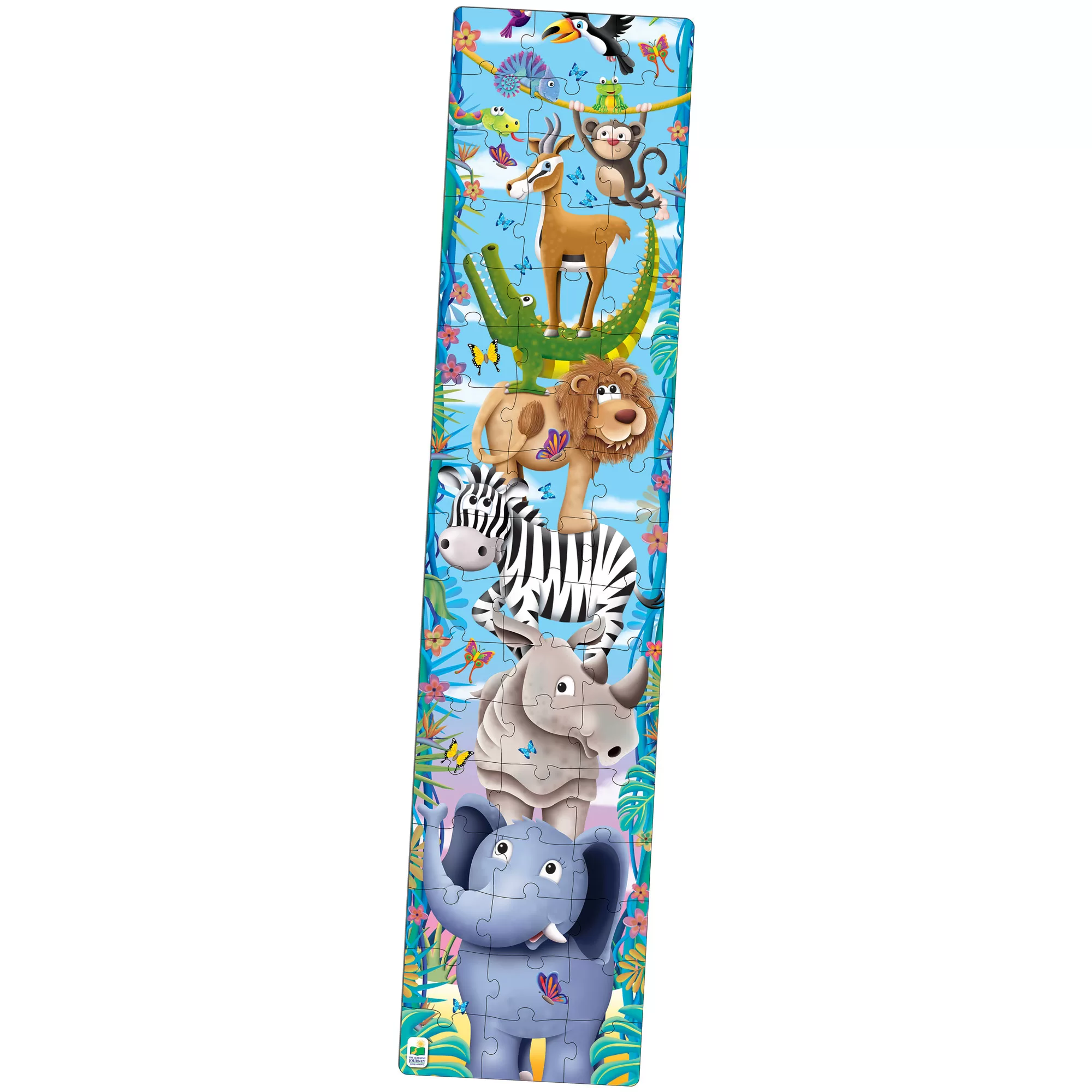 Puzzle Inalt De Podea - Animale De La Mici La Mari - imagine 3