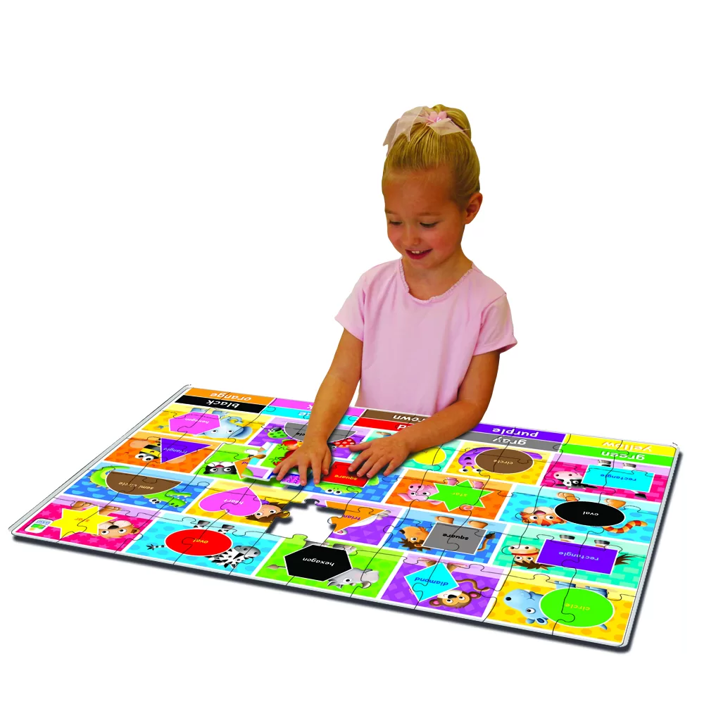 Puzzle Mare De Podea - Culori Si Forme - Eng - imagine 4