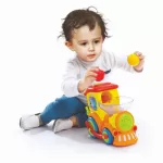 Jucarii Bebe - Locomotiva Cu Bile Cu Sunete Si Lumini - imagine 4