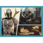 Trefl - Puzzle 4In1 Mandalorian Si Lumea Lui - imagine 5