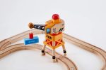 Hape - Hape Tren De Marfa Cu Macara - imagine 5