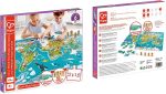 Hape - Hape Puzzle 2-In-1 Turul Lumii - imagine 6