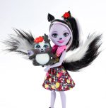 Mattel - Enchantimals Papusi Cu Animalute Sage Skunk Si Caper - imagine 6