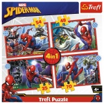 Trefl - Puzzle Trefl 4In1 Spiderman - Eroul Spiderman - imagine 6