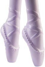 Mattel - Papusa Barbie Balerina Creola Cu Costum Lila - imagine 6